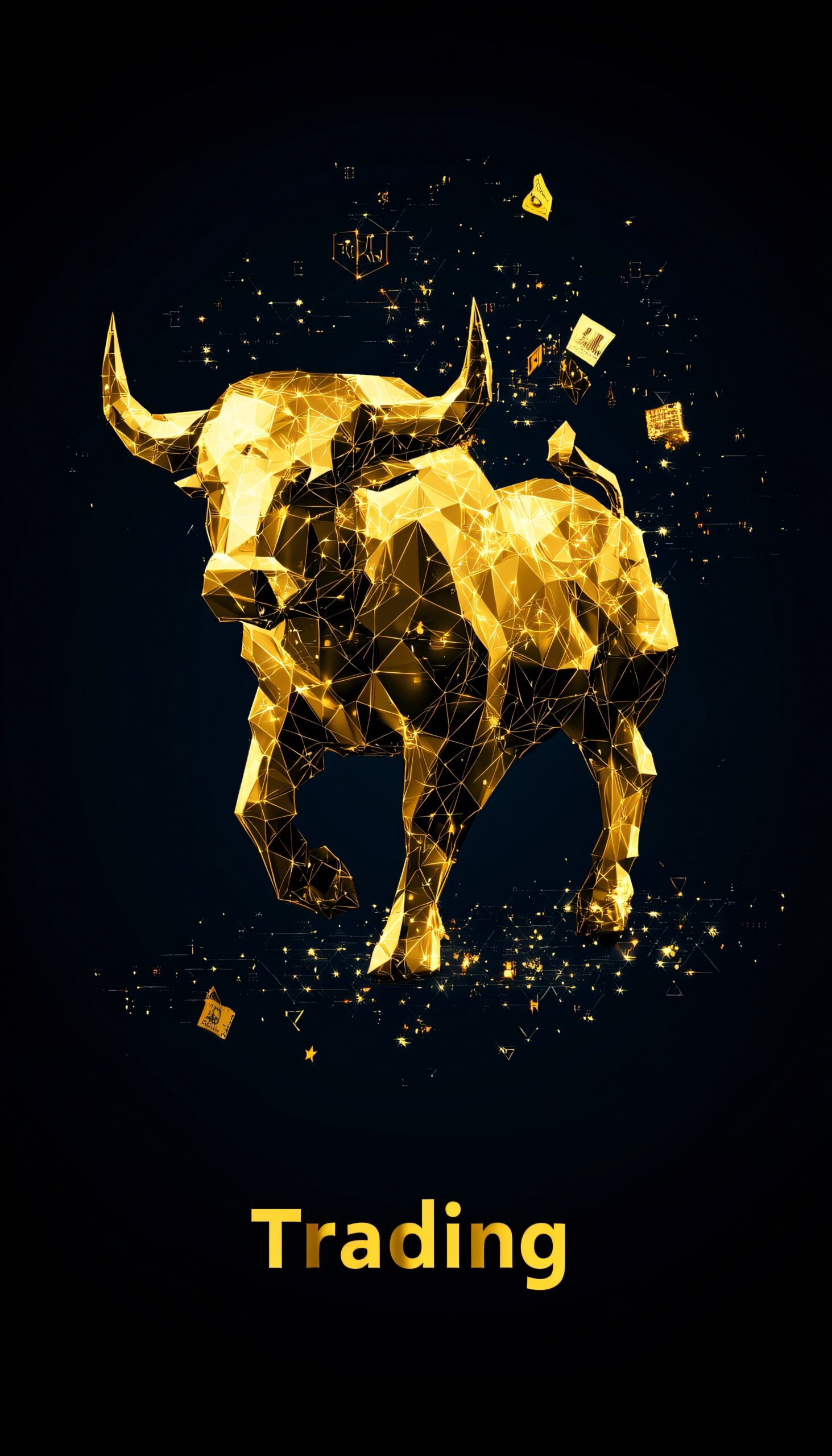 gold-bull-backgrounds-graphics-elements-related-financial-sector